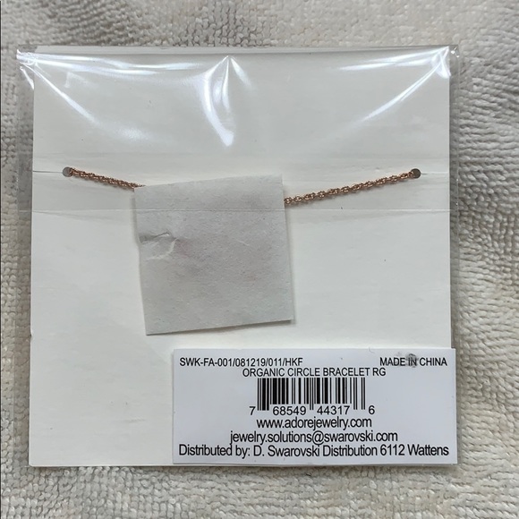 NEW Adore rose gold Swarovski circle bracelet - Picture 4 of 4